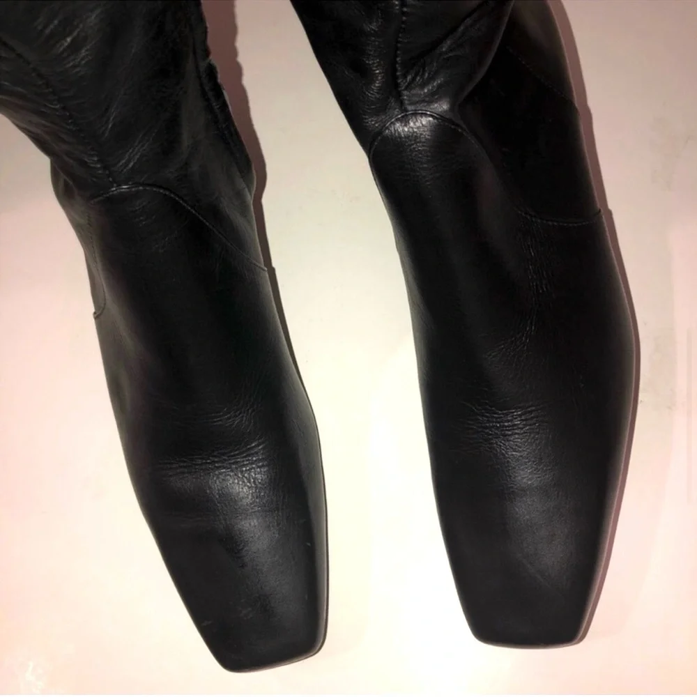 Cult Gaia Serena thigh high Black boots 37=7